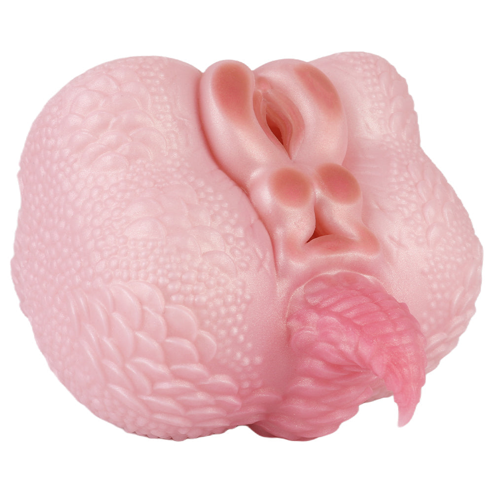 Roze Fantasiebeest Pocket Pussy Met Dubbele Ingang
