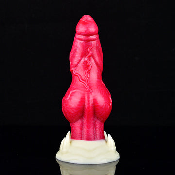 18.6 cm Fantasy Silicone Dogdildo met Noppen