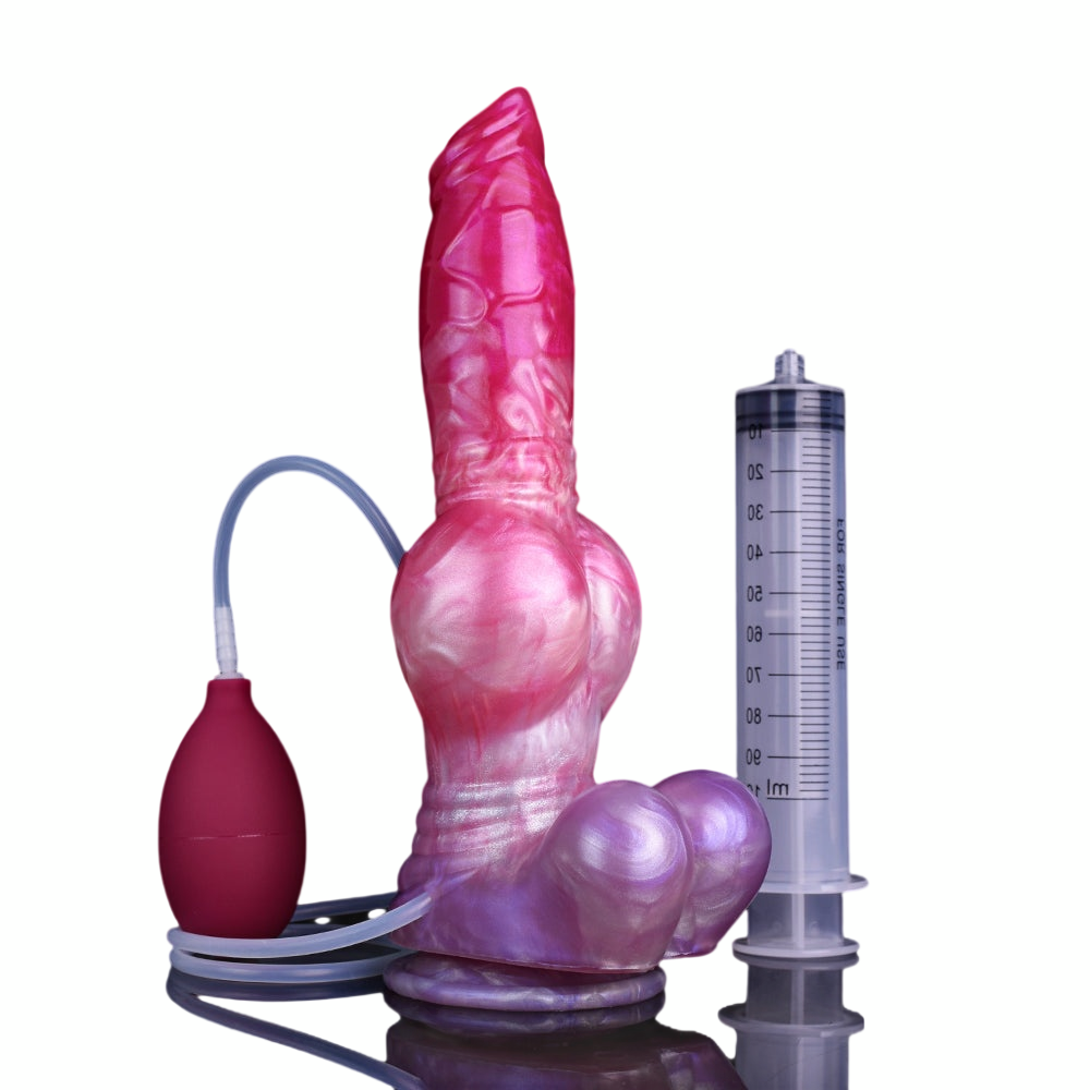 25cm Grote Dog Knot Ejaculating Dildo