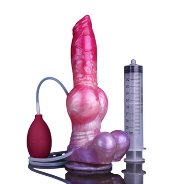25cm Grote Dog Knot Ejaculating Dildo