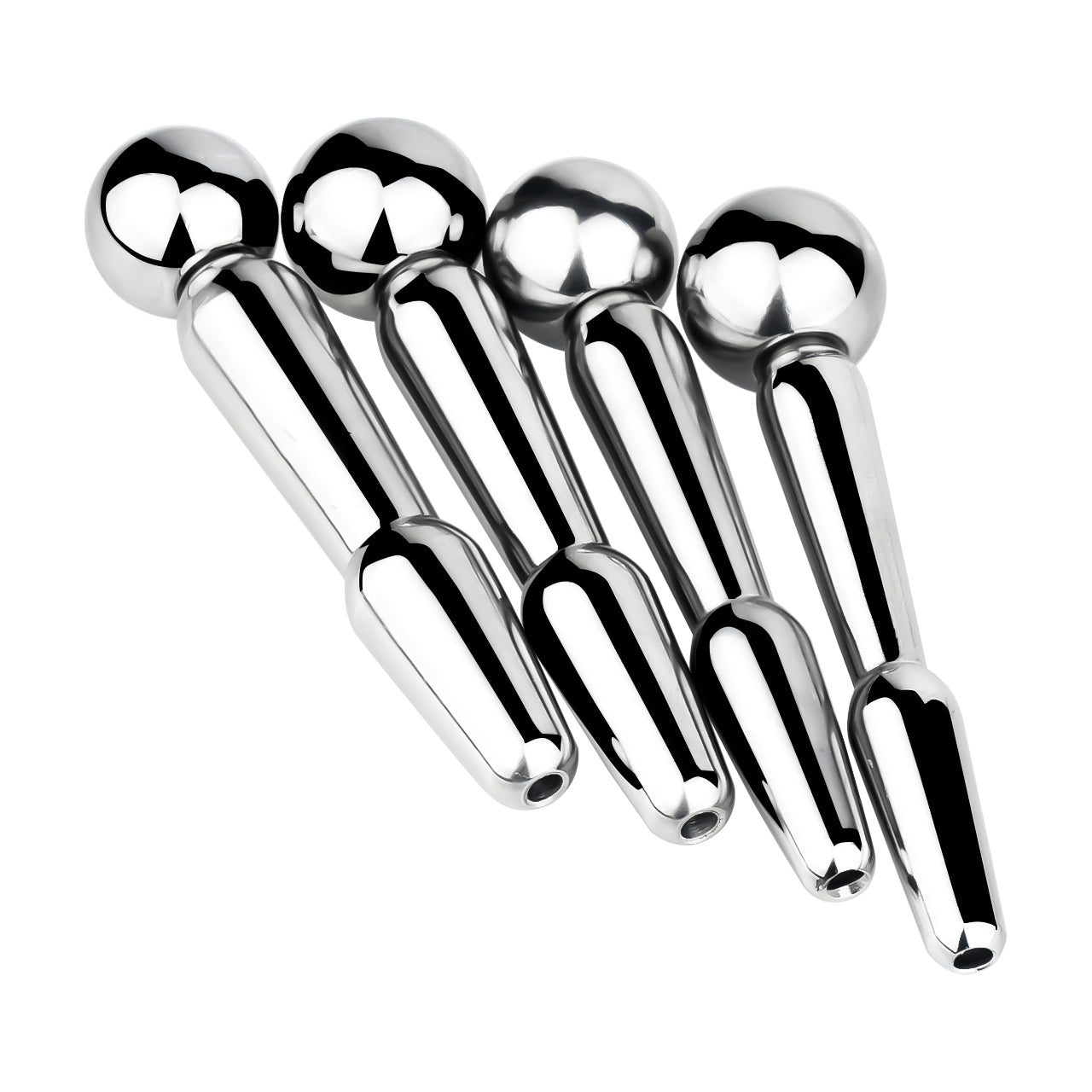 RVS Sperm Stopper Met Kogelkop En Urinegat