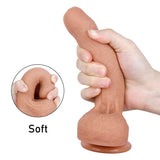 Charger l&#39;image dans la galerie, Onbesneden Dildo 9 Inch Realistische Strap On