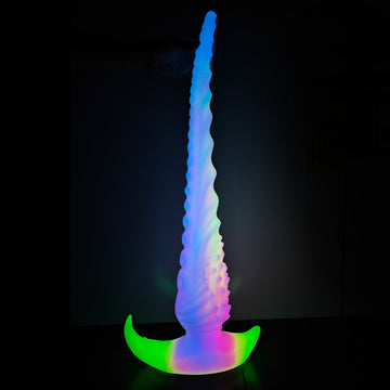 Lichtgevende Lange Fantasy Tenticle Anal Dildo