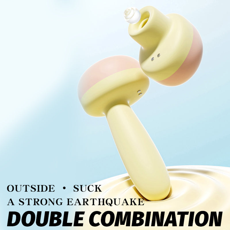 Discrete Wekker Luchtdruk Vibrator met Oplaadstation