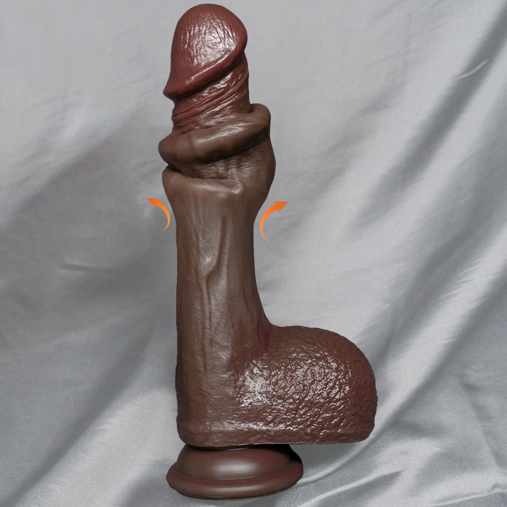 Realistische Zwarte Strap On Squirting Dildo