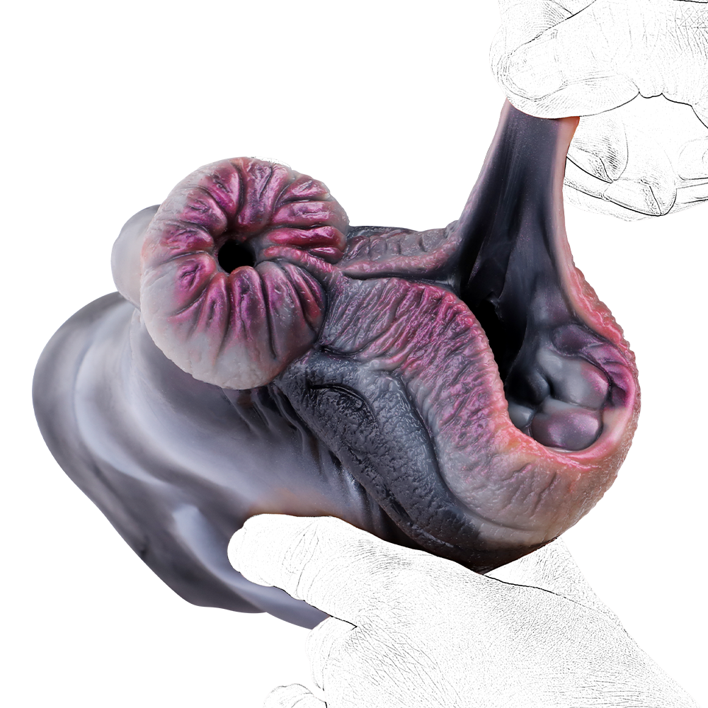 Dieren Masturbator Zebra Met Realistische Structuur