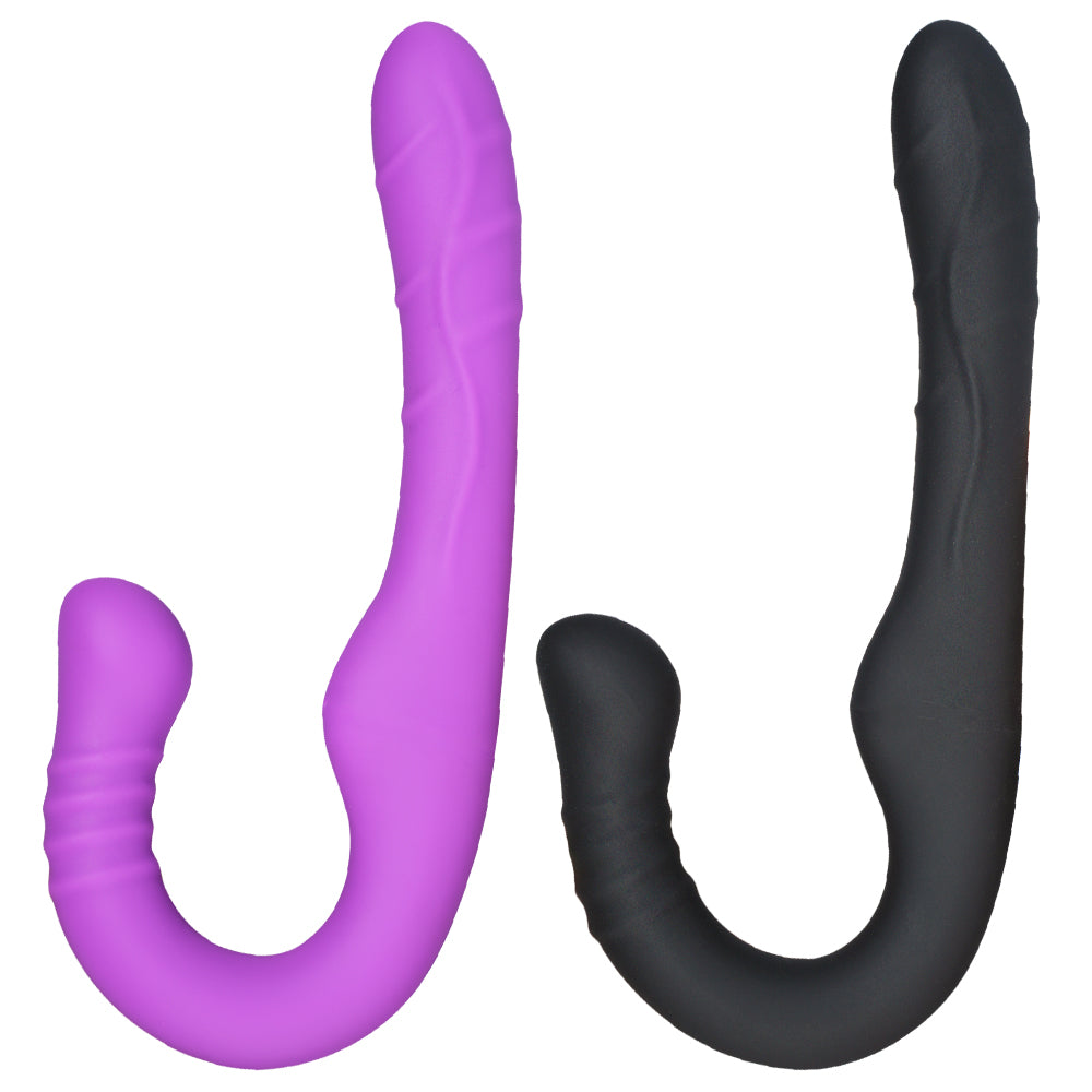 Doppeldildo Strapless Strap-On Dildo met Haak