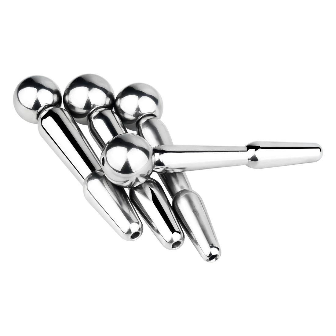 RVS Sperm Stopper Met Kogelkop En Urinegat