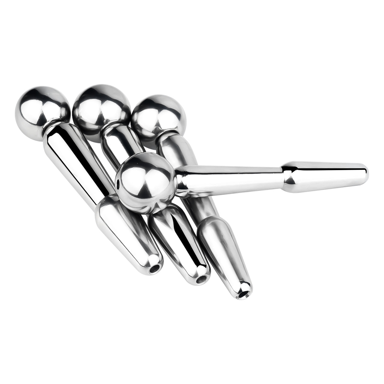 RVS Sperm Stopper Met Kogelkop En Urinegat