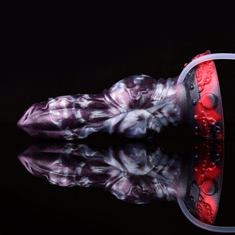 20 cm Textuur Dog Knot Squirtingdildo