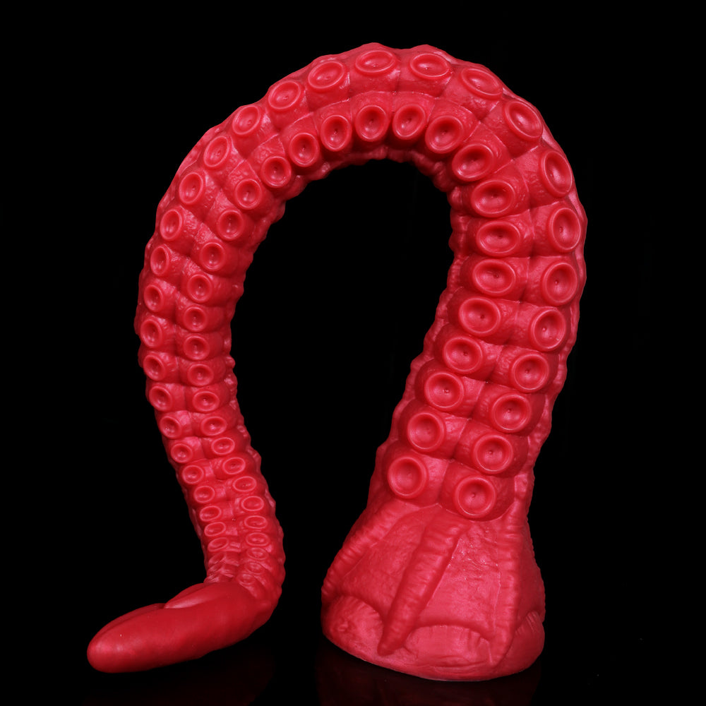 Rode XXL Fantasy Octopus Tenticle Dildo