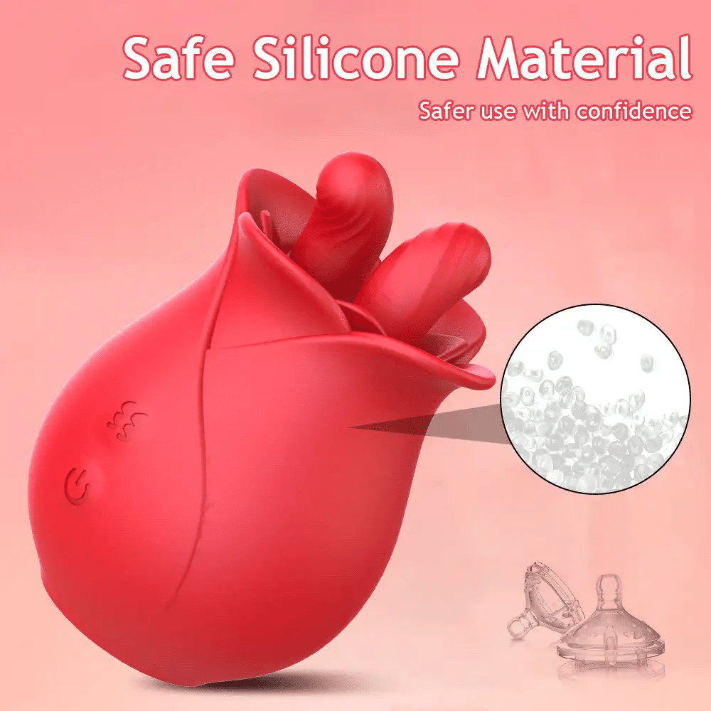 Rozen Vibrator Met Rotatie Voor Clitorisstimulator