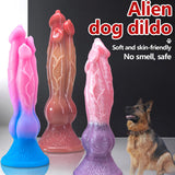 Charger l&#39;image dans la galerie, Three Headed Dog Dildo Big Sex Toys