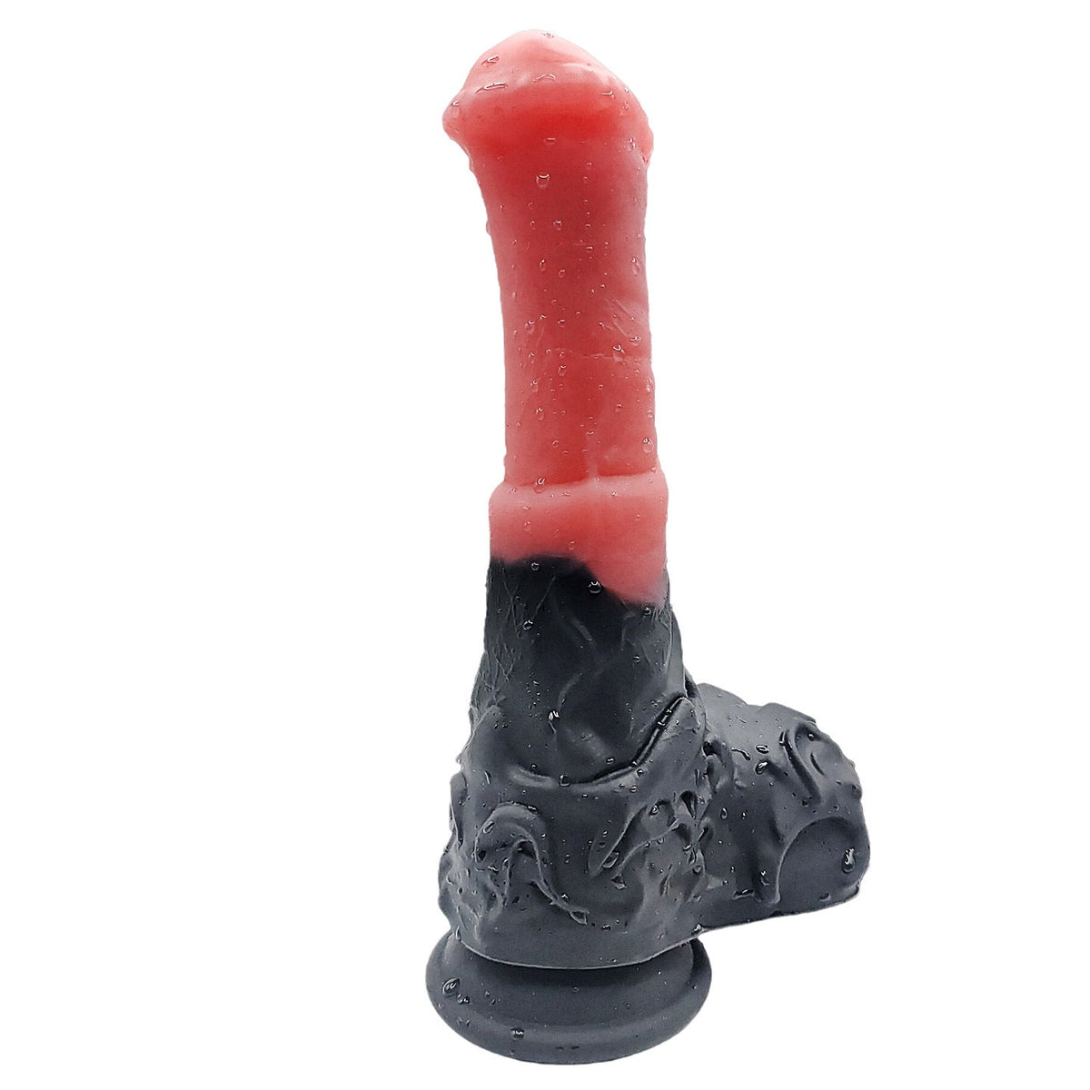 23 cm Siliconen Fantasy Stotende Horse Dildo