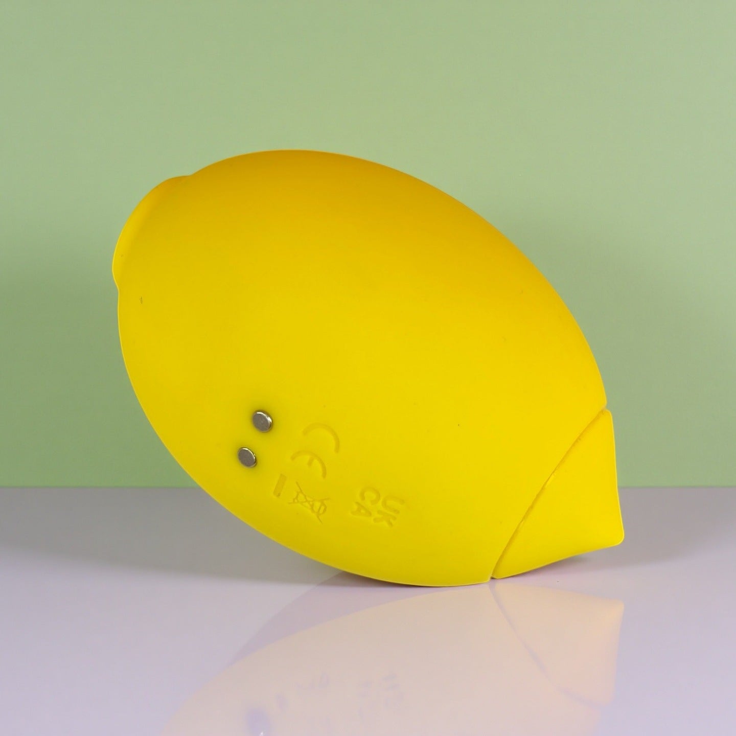 Citroenvormige Clitoris Stimulator Voor Beginners Met Zuigfunctie