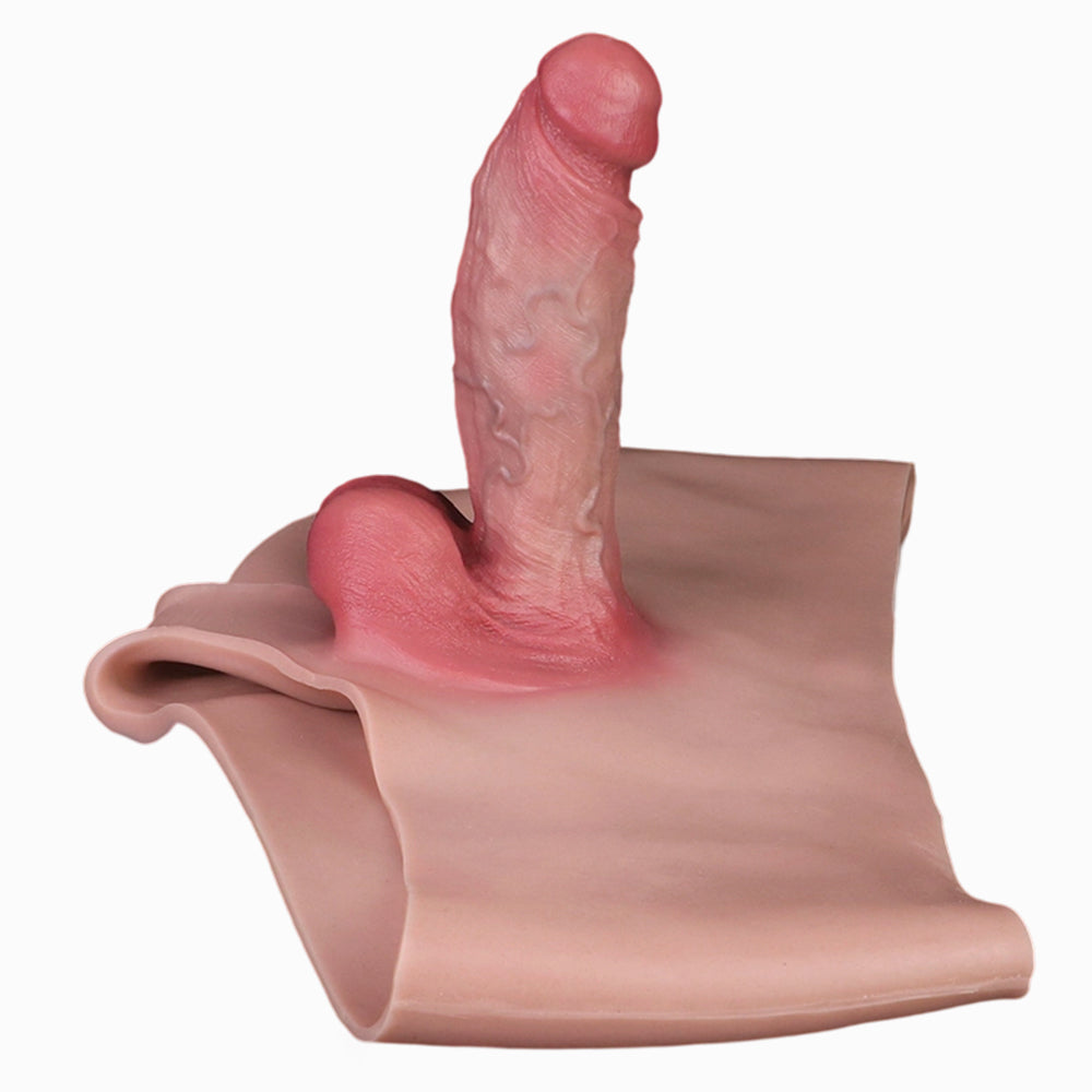 Realistische Siliconen Dildopanties Met Holle Dildo