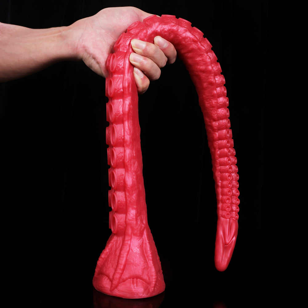 Rode XXL Fantasy Octopus Tenticle Dildo