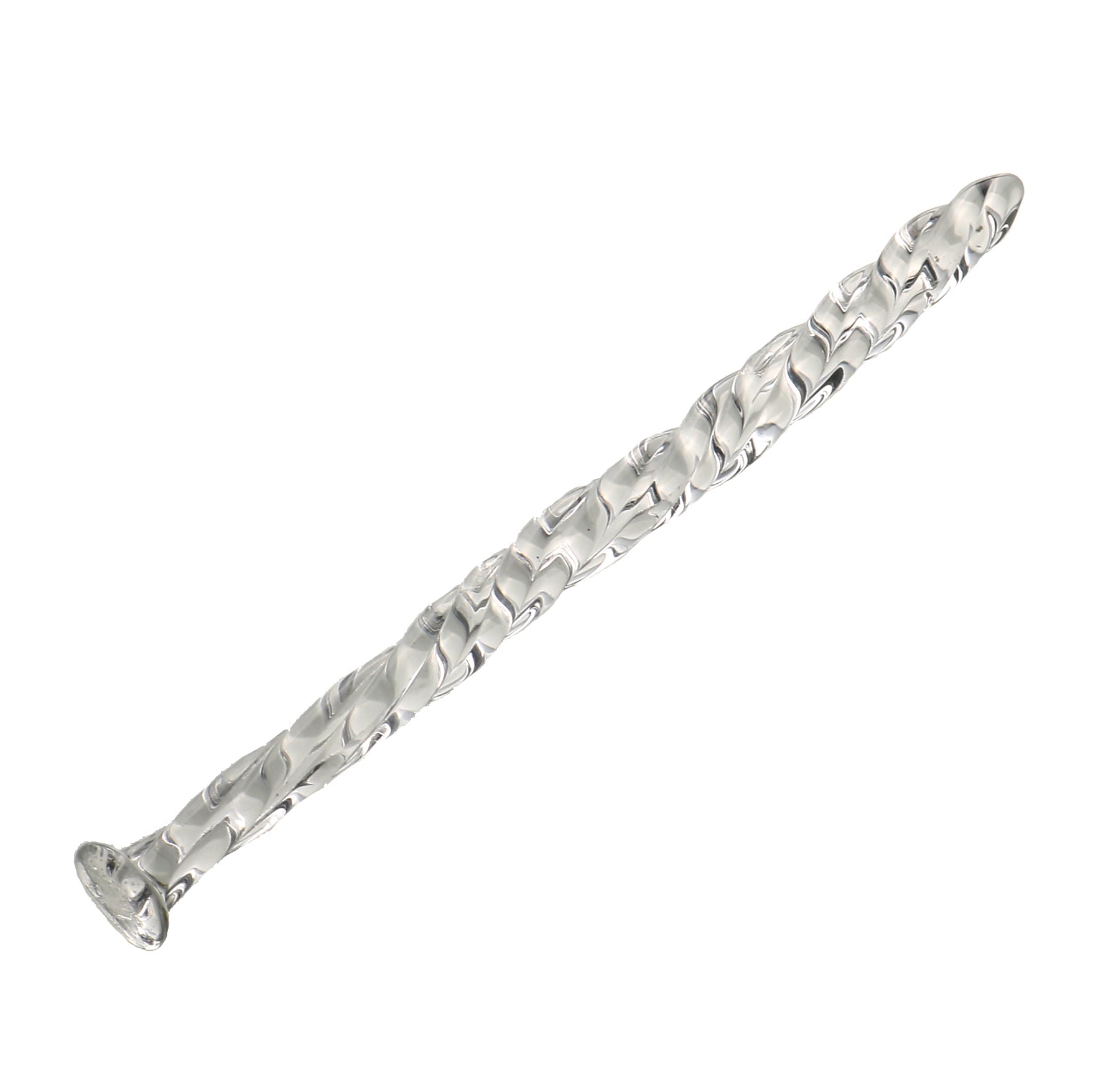 BDSM Clear Threaded Glass Urethral Sound