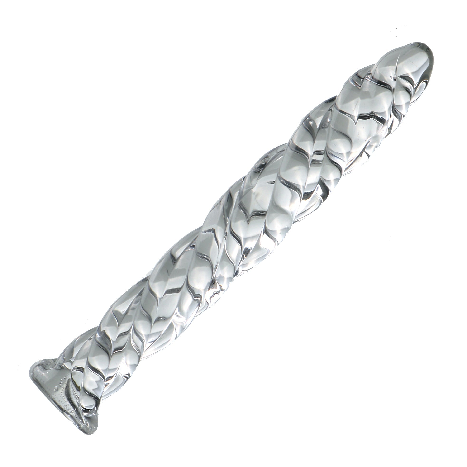 BDSM Clear Threaded Glass Urethral Sound