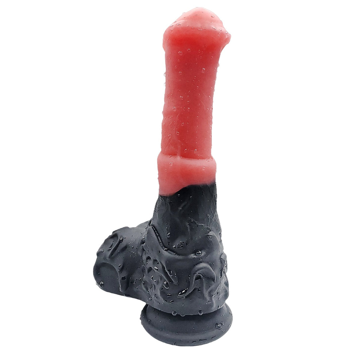 23 cm Siliconen Fantasy Stotende Horse Dildo