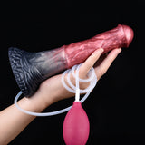 Afbeelding in Gallery-weergave laden, 8,43 inch dieren ejaculatie fantasie dildo