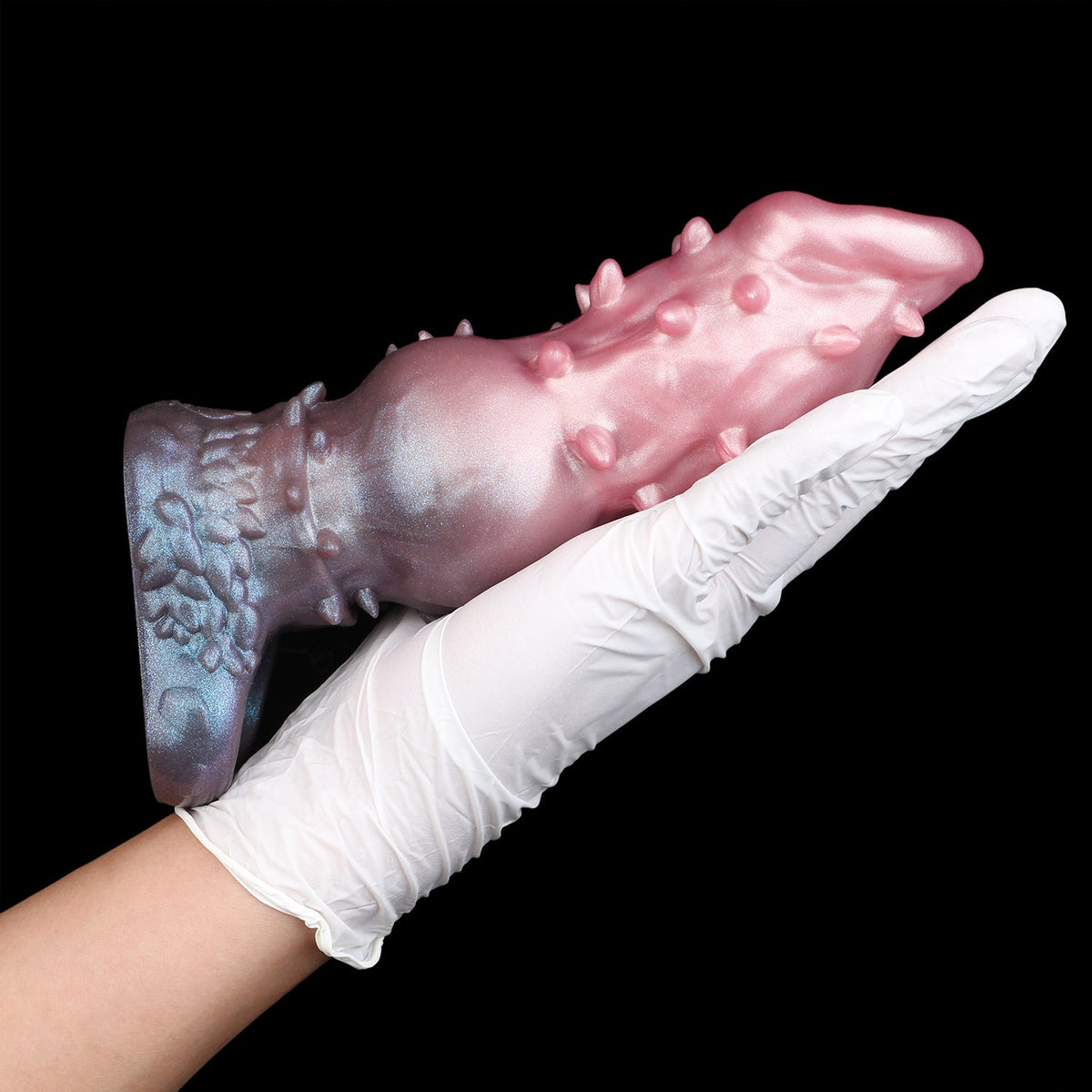 Hond Knot Penis Sleeve 19cm Met Spikes