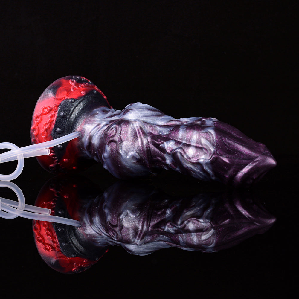 20 cm Textuur Dog Knot Squirtingdildo