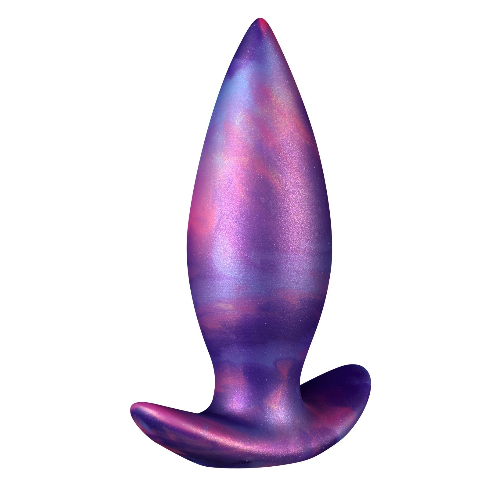 Galaxy Paarse Butt Plug Set Met Tapsvorm