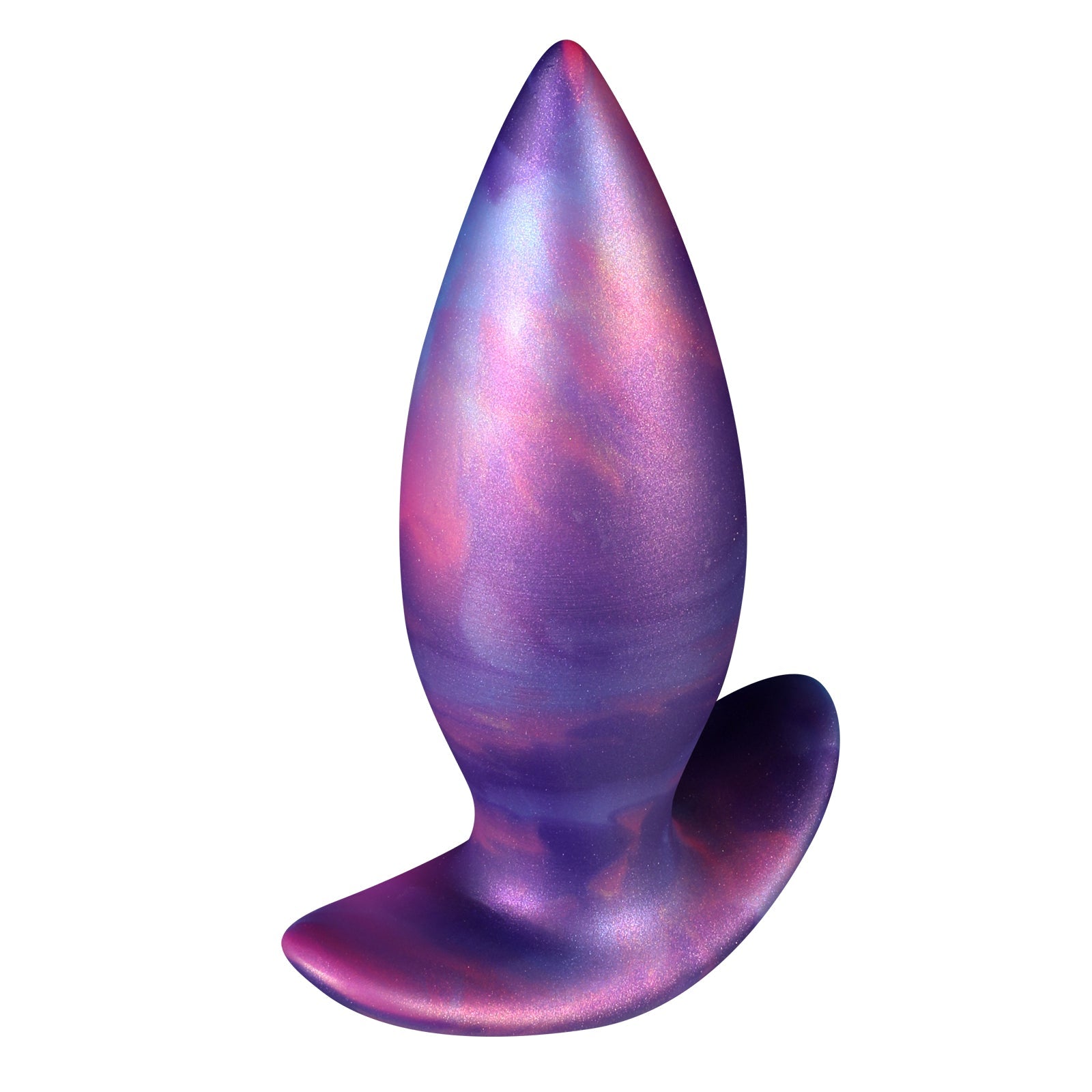 Galaxy Paarse Butt Plug Set Met Tapsvorm