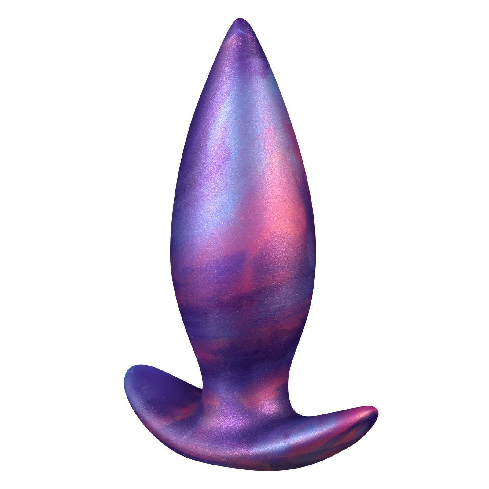 Galaxy Paarse Butt Plug Set Met Tapsvorm