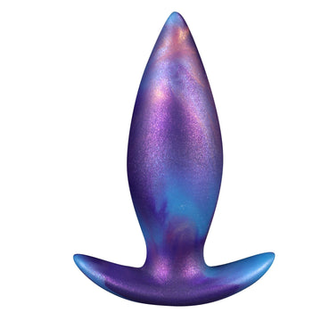 Galaxy Paarse Butt Plug Set Met Tapsvorm