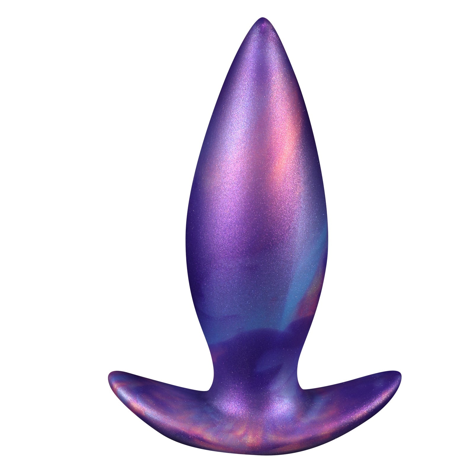Galaxy Paarse Butt Plug Set Met Tapsvorm