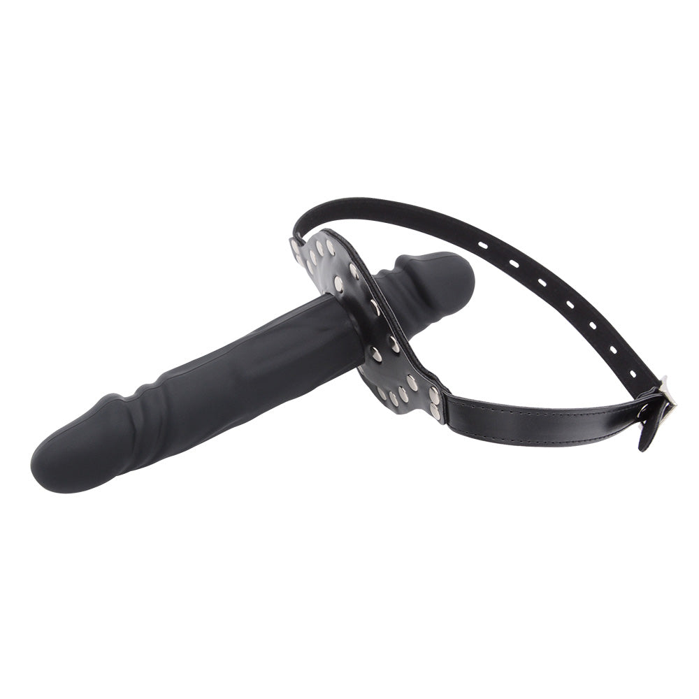 BDSM PenisGag met Dubbele Dildo