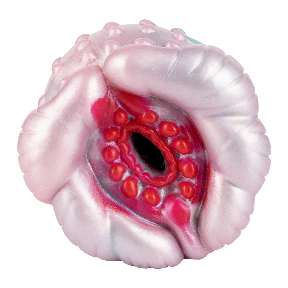 Parelmoer Monster Pocket Pussy Van Silicone