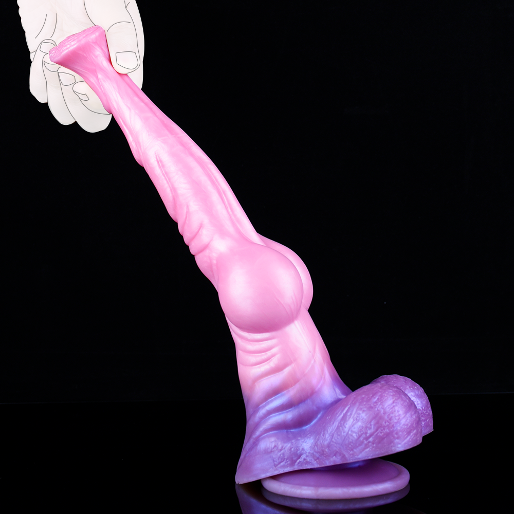 Dildo Zuignap 28.4 cm Pink Fantasy Horse Peniss
