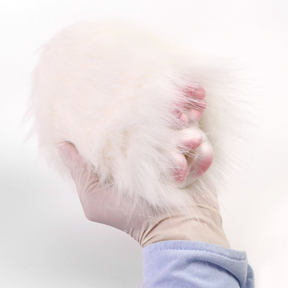 Witte Cavia Pocket Pussy Met Dubbele Ingang