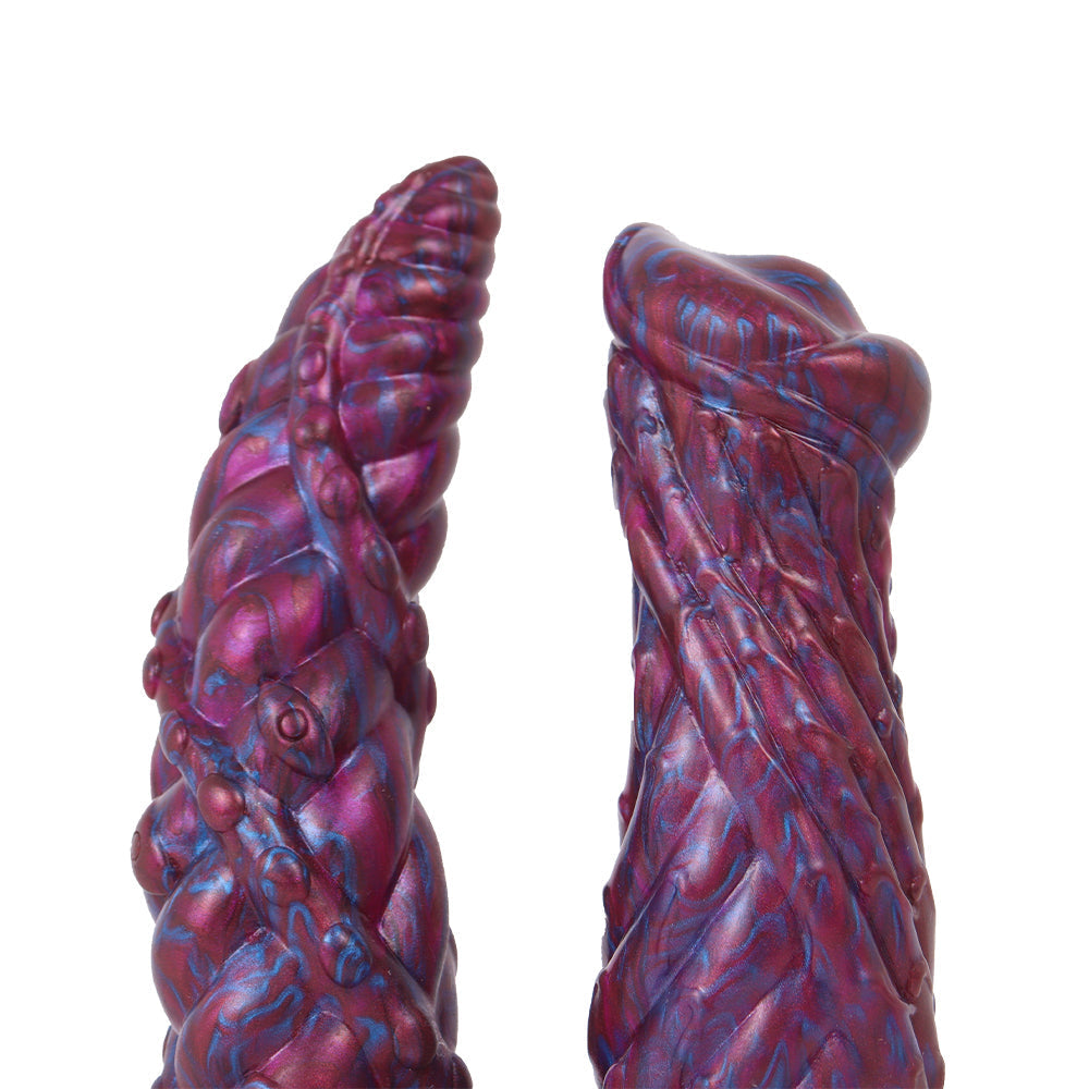 20.3cm Monsterdildo Wolf Double Penetration Textured