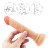 Charger l&#39;image dans la galerie, 6 inch dildo Klein vleeskleurig