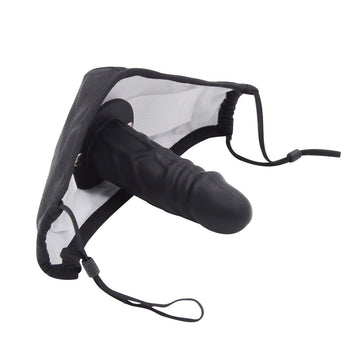 Discreet BDSM Face DildoGag Masker