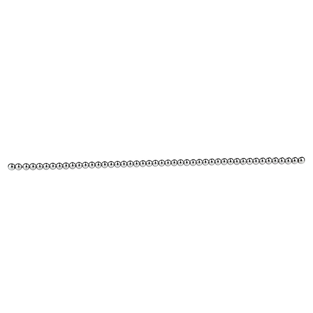 RVS Urethral Sound 31 cm Met Kralen
