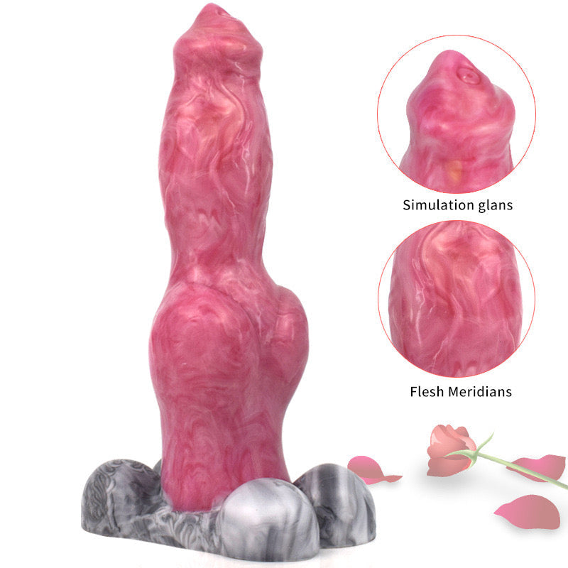 Shepherd Dogdildo Knot Silicone Fantasy Design