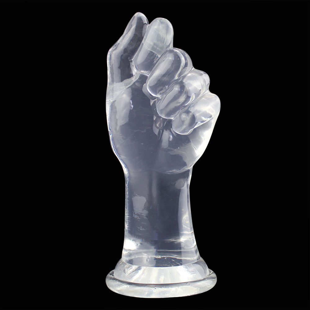 23cm Transparante Fistingdildo Met Zachte Siliconen