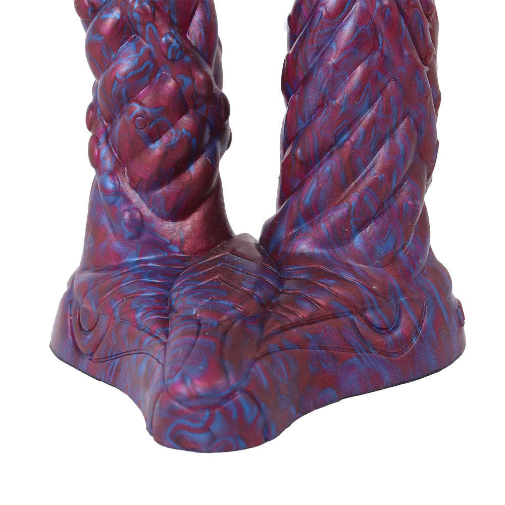 20.3cm Monsterdildo Wolf Double Penetration Textured