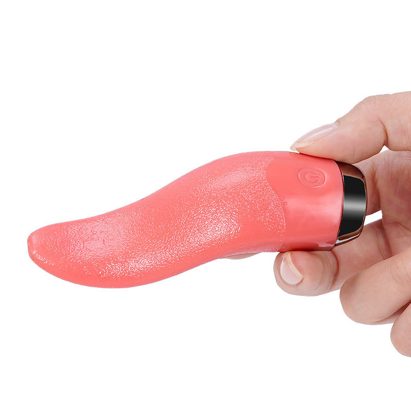 Tongue Vibrator Met Clit Stimulator Zachte Siliconen