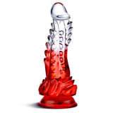 Charger l&#39;image dans la galerie, Clear Dragon Dildo Scaly Texture