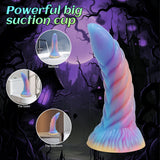 Charger l&#39;image dans la galerie, Dildo Rollenspel Monster Spiraal Siliconen