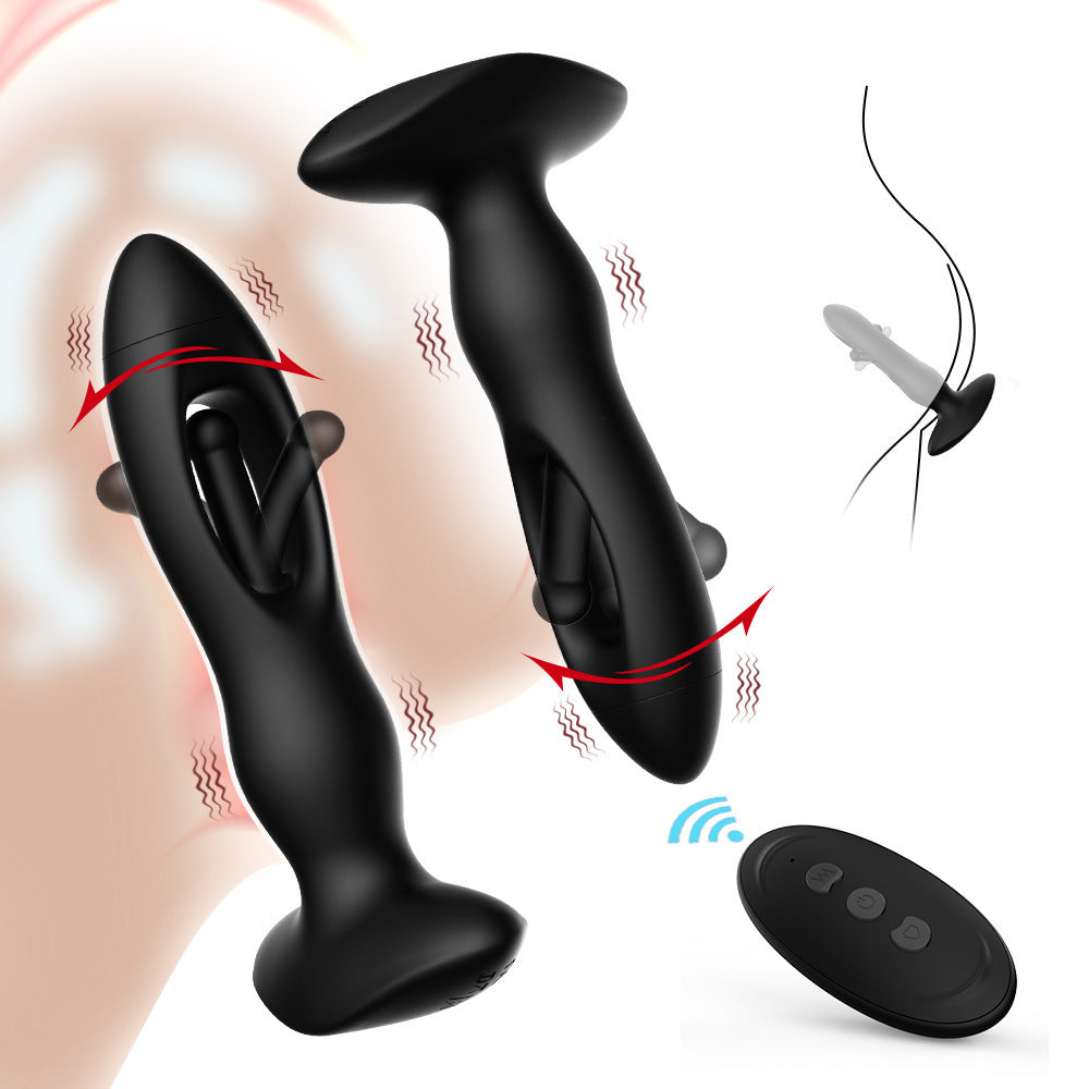Anaal Vibrator Met Afstandsbediening Voor P-Punt