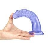 Charger l&#39;image dans la galerie, 8 Inch super rechte blauwe dildo