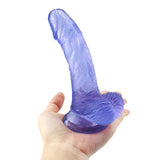 Charger l&#39;image dans la galerie, Blauwe gebogen dildo