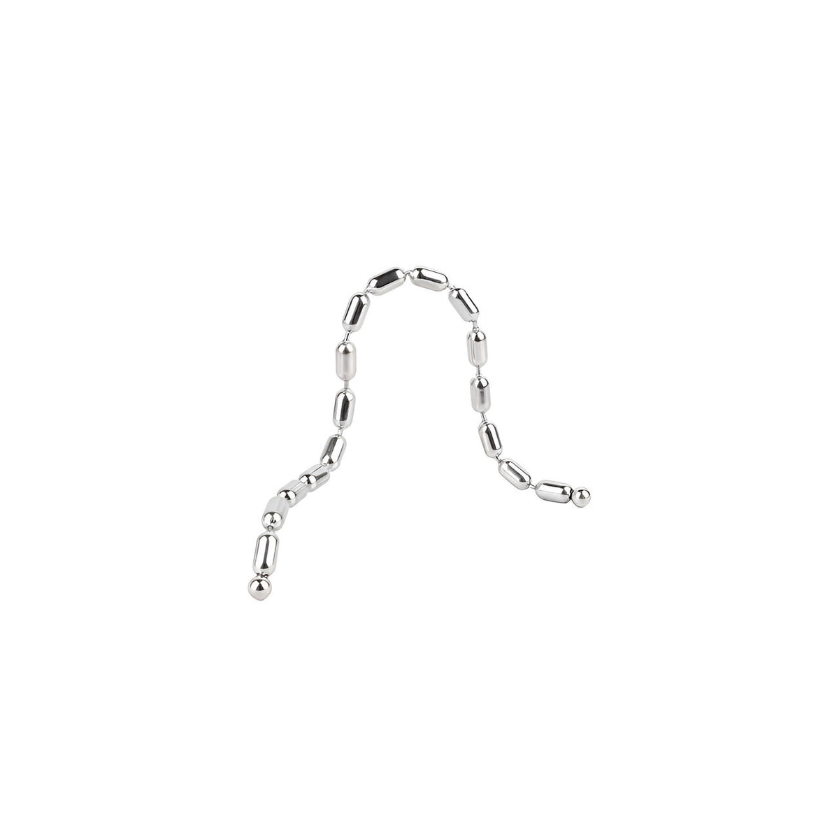 31cm RVS Kralenketting Penisplug Voor Sounding